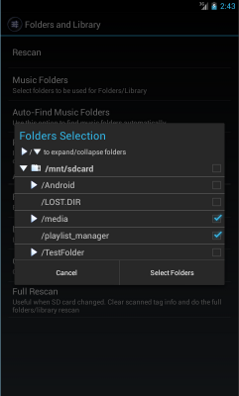 FolderSelect