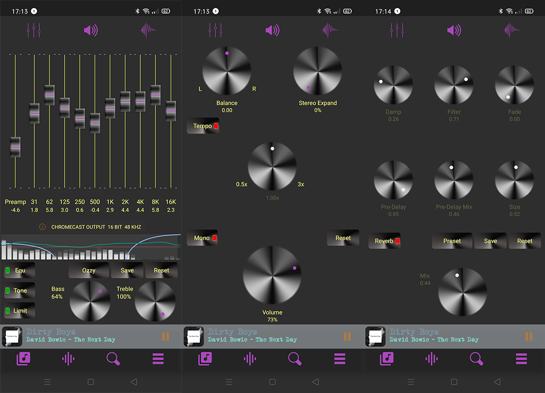 equaliser dark metal