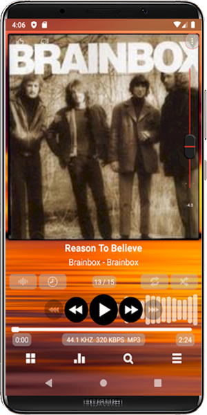 blur navbar background